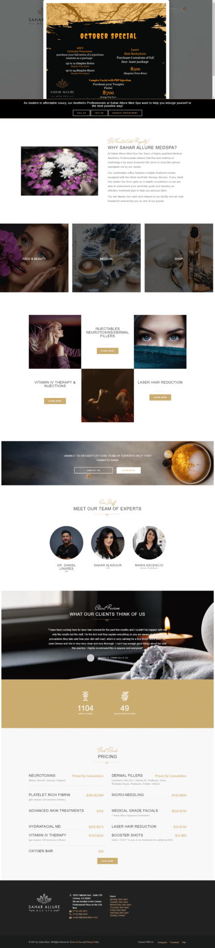 Best Eyelashes Business website design in 2022